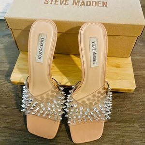 Steve Madden Spike Heels- Signal Mule size 9